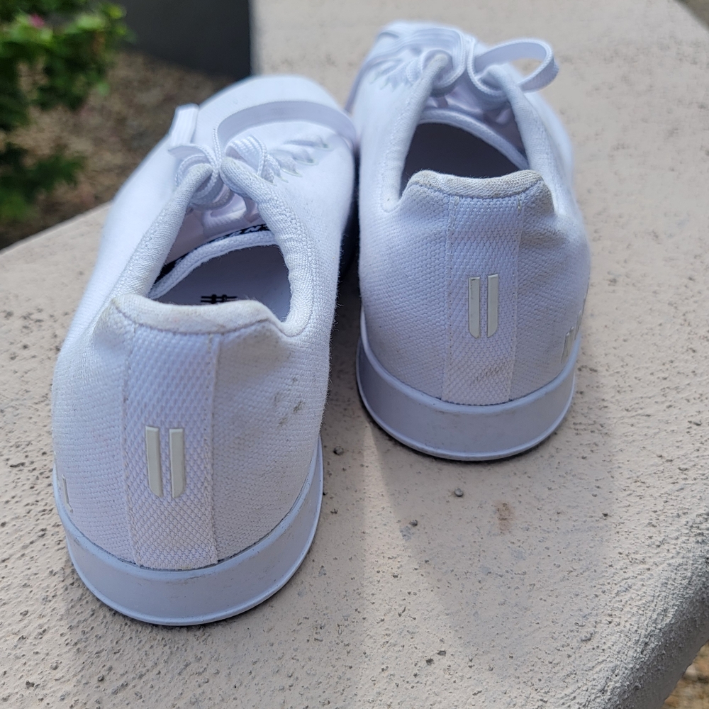 NOBULL White Canvas Trainers Womens 8